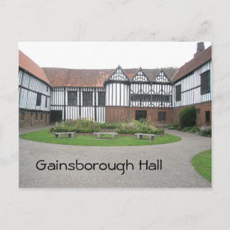 Gainsborough Hall Postcard