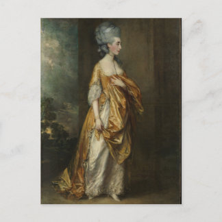 Gainsborough Painting of Grace Dalrymple Elliott Postcard