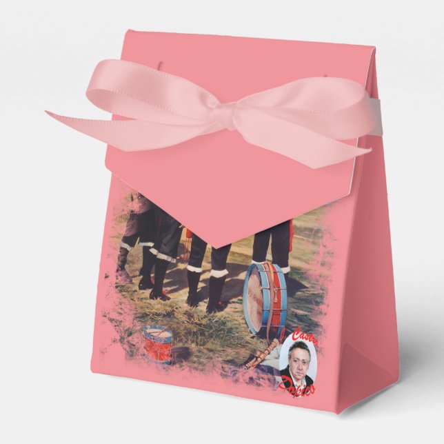 Gaiteros/Gaiteiros/Pipers Favour Box (Front Side)