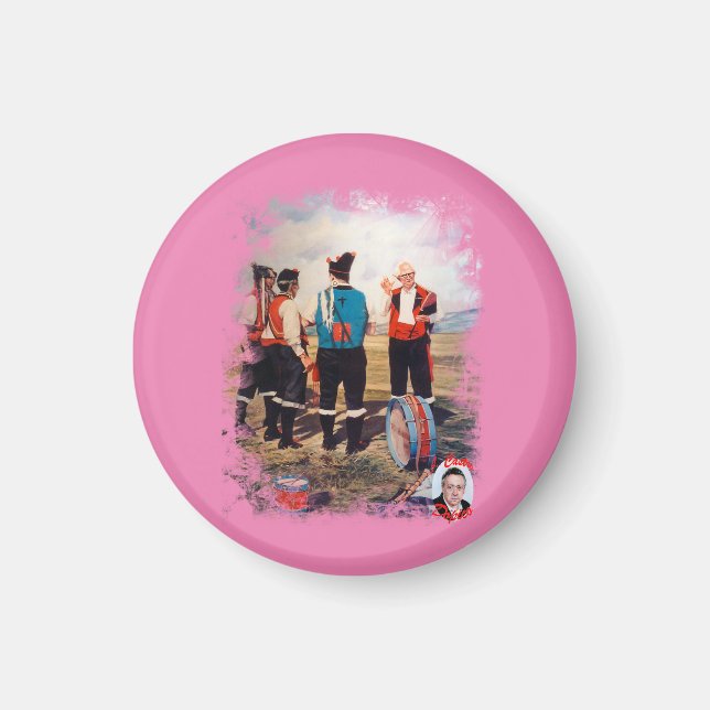 Gaiteros/Gaiteiros/Pipers Magnet (Front)