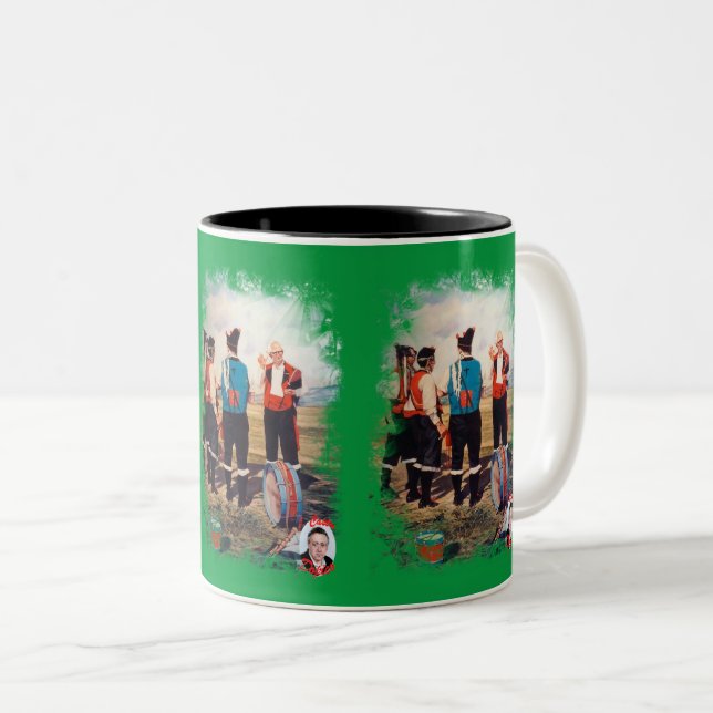 Gaiteros Two-Tone Coffee Mug (Front Right)