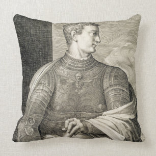 Gaius Caesar 'Caligula' (12-41 AD) Emperor of Rome Cushion