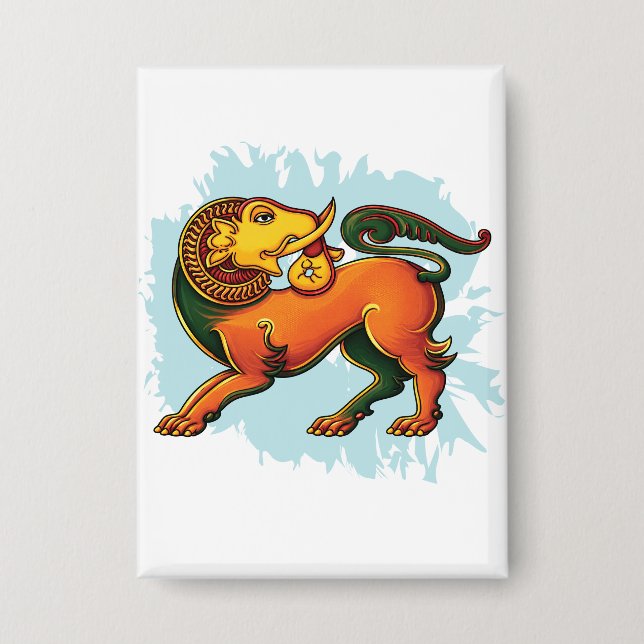 Gajasinha – Mythical Guardian of Strength (Front)