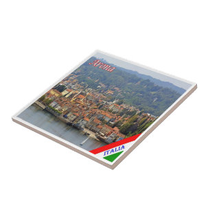 GAL005 ARONA Lake Maggiore, Italy, Ceramic Tile
