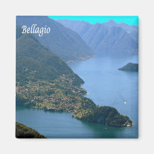 GAL014 BELLAGIO, Lake Como, Italy, Fridge Magnet