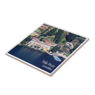 GAL025 CERNOBBIO, Lake Como, Italy, Ceramic Tile