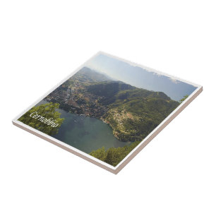 GAL028 CERNOBBIO, Lake Como, Italy, Ceramic Tile