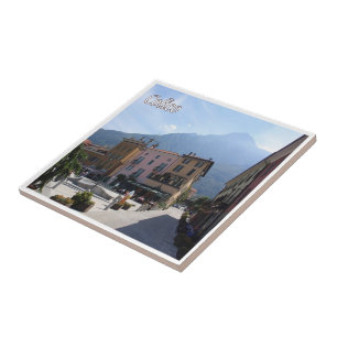GAL032 COLICO, Lake Lecco, Italy, Ceramic Tile