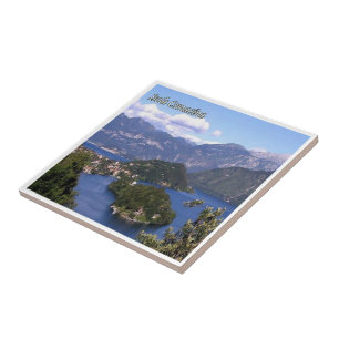 GAL048 ISOLA COMACINA, Lake Como Italy, Ceramic Tile