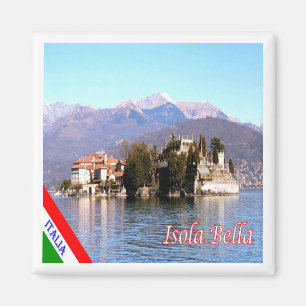 GAL054 ISOLA BELLA, Lake Maggiore, Italy, Fridge Magnet