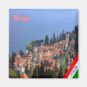 GAL088 Meina, Lake Maggiore, Italy, Fridge Magnet