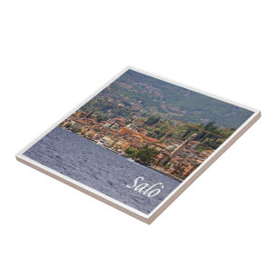 GAL103 SALO' Lake Garda, Italy, Ceramic Tile