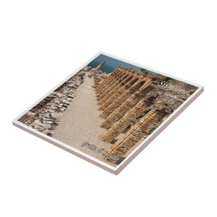 GAL113 SIRMIONE Caves of Catullo, Italy, Ceramic Tile