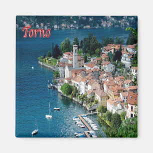 GAL123 TORNO, Lake Como, Italy, Fridge Magnet