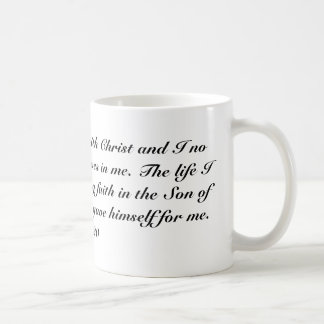 Gal 2:20 coffee mug