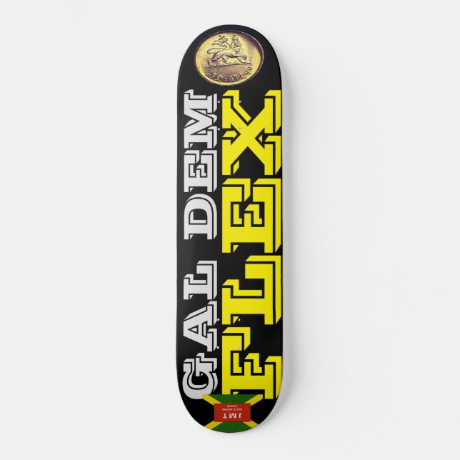 GAL DEM FLEX Skateboard (Front)