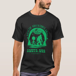 Galactic Adventures Await Santa Ana California T-Shirt