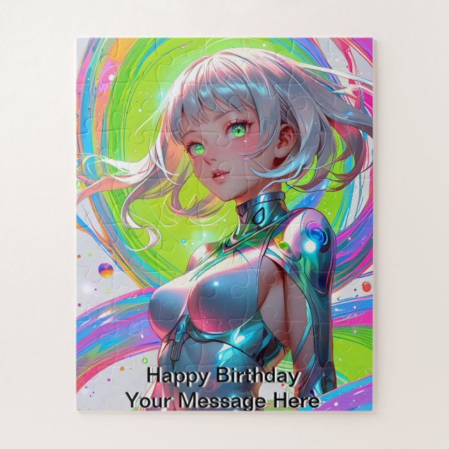 Galactic Aura Jigsaw Puzzle (Vertical)