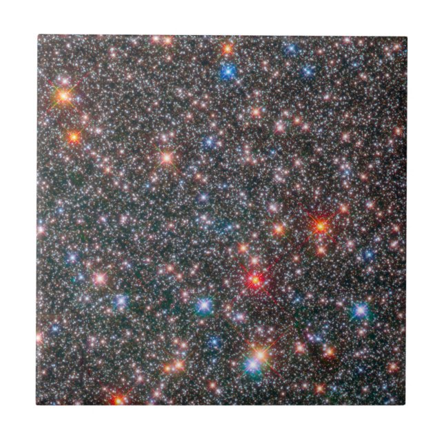 Galactic Bulge Of The Milky Way. Ceramic Tile (Front)