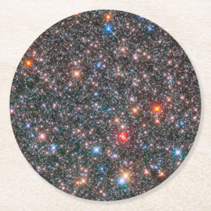 Galactic Bulge Of The Milky Way. Round Paper Coaster