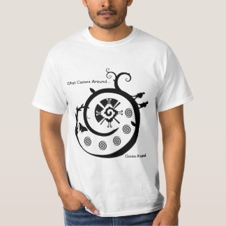 Galactic Butterfly - What comes around goes around T-Shirt