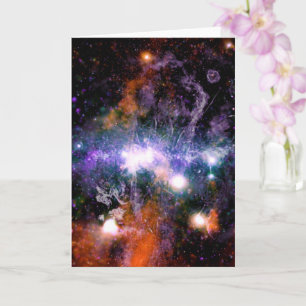 Galactic Centre of Milky Way Galaxy X-Ray Hubble Card