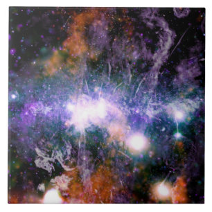 Galactic Centre of Milky Way Galaxy X-Ray Hubble   Ceramic Tile