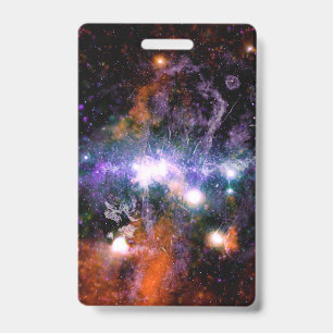 Galactic Centre of Milky Way Galaxy X-Ray Hubble ID Badge