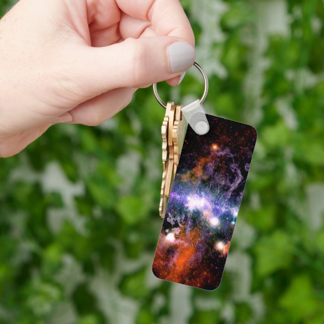 Galactic Centre of Milky Way Galaxy X-Ray Hubble   Key Ring (Hand)
