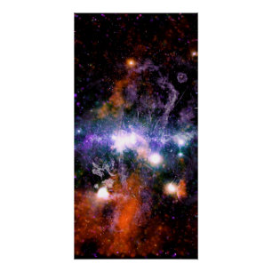 Galactic Centre of Milky Way Galaxy X-Ray Hubble Poster