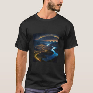Galactic Chic: Customised Space Theme T-Shirt
