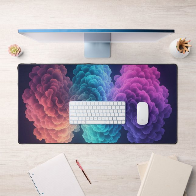 Galactic cloud design desk mat  (Office 1)