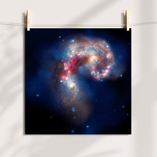Galactic Collision Poster