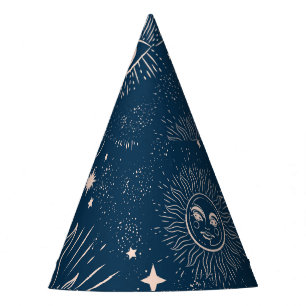 Galactic Constellations: Space Pattern Design Party Hat