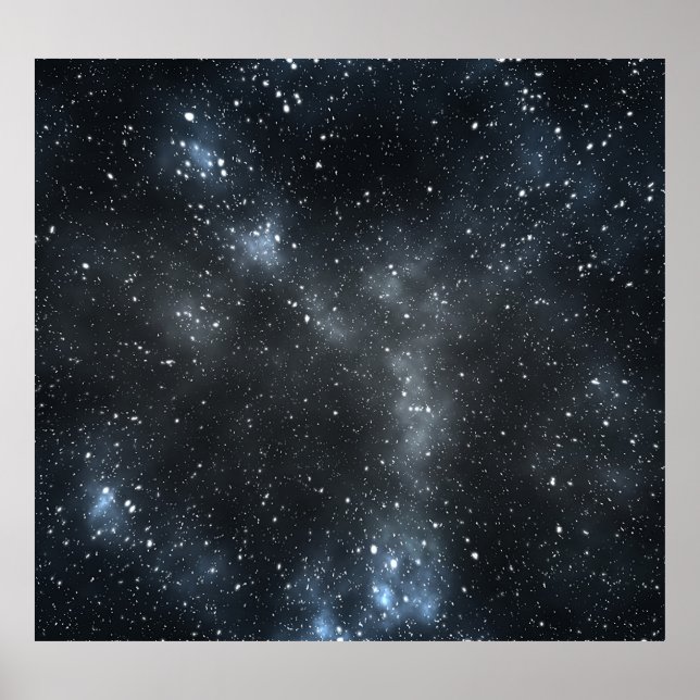 Galactic Dark Matter: Space Mystery. Poster (Front)