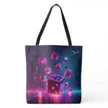 Galactic Dice 🎲 Shoulder Tote