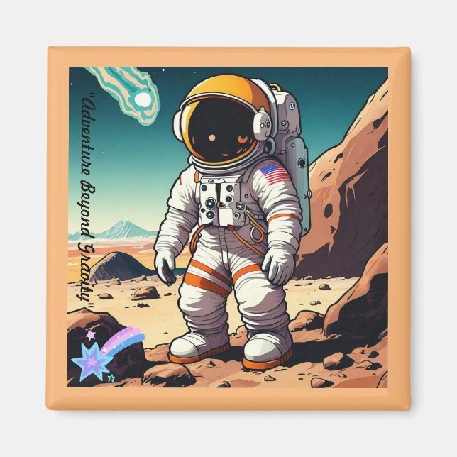 "Galactic Explorer" Magnet (Front)