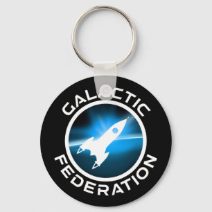 Galactic Federation Logo Key Ring