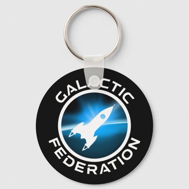 Galactic Federation Logo Key Ring (Front)