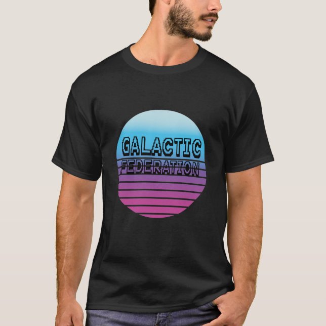 Galactic Federation  T-Shirt (Front)