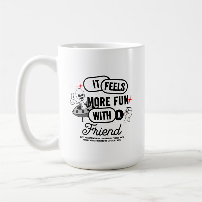 Galactic Friends Space | 15# Classic Mug (Left)
