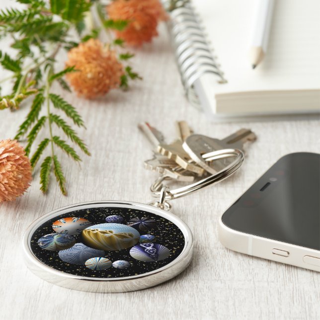 Galactic Fringe Key Ring (Side)
