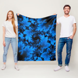 Galactic Frost Fleece Blanket