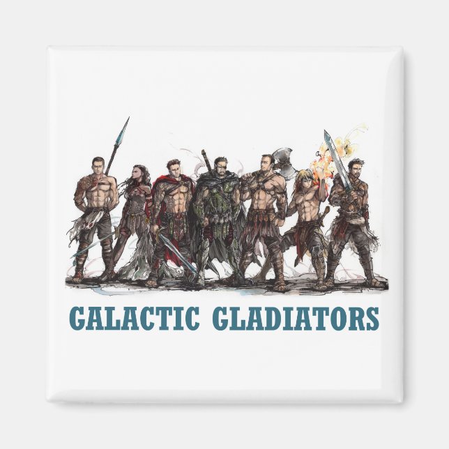 Galactic Gladiators Magnet (Front)