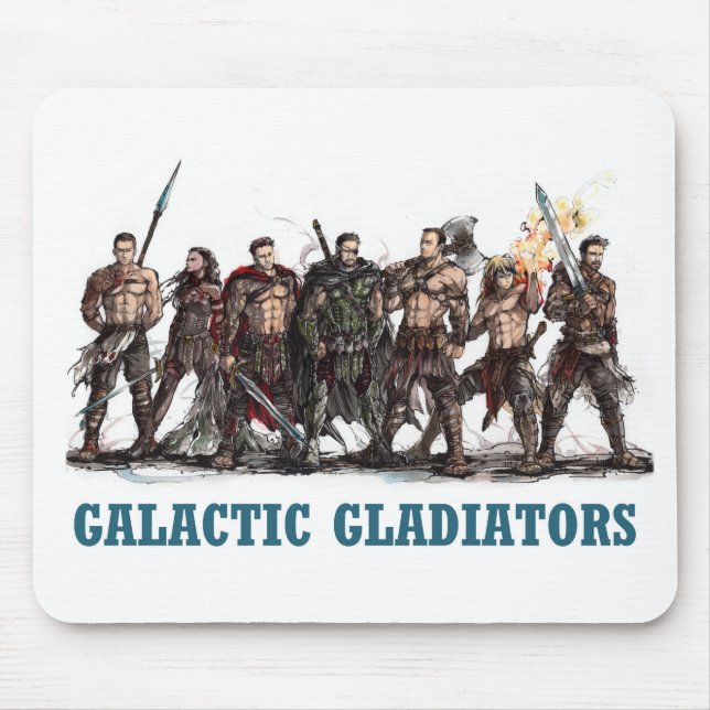 Galactic Gladiators Mousepad (Front)