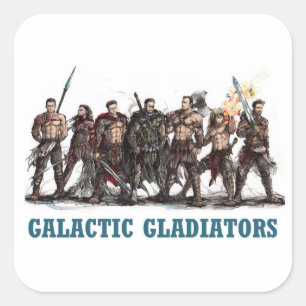 Galactic Gladiators Sticker
