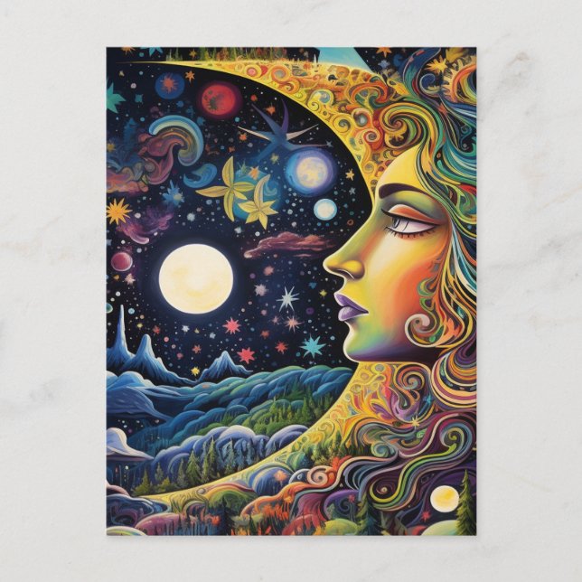 Galactic Goddess Postcard (Front)