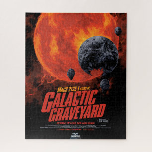 Galactic Graveyard Poster, Macs 2129-1. Jigsaw Puzzle