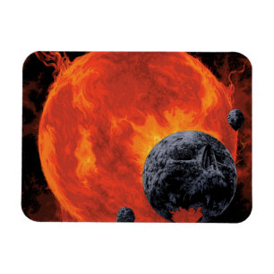 Galactic Graveyard Poster, Macs 2129-1. Magnet