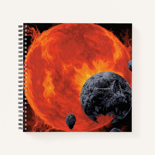 Galactic Graveyard Poster, Macs 2129-1. Notebook (Front)